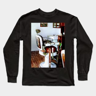 Barbers - Barber Chair Long Sleeve T-Shirt